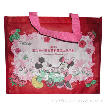 Fashionable shopping Bag with High-quality CMYK Printing